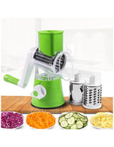 Manual 3?in?1 Vegetable Cutter & Drum Grater | Round Slicer | Multifunctional Kitchen Gadget