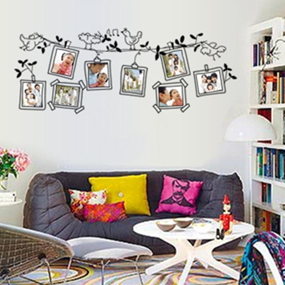 AY9136 cartoon black bird photo photo stickers stickers wallpaper wallpaper English