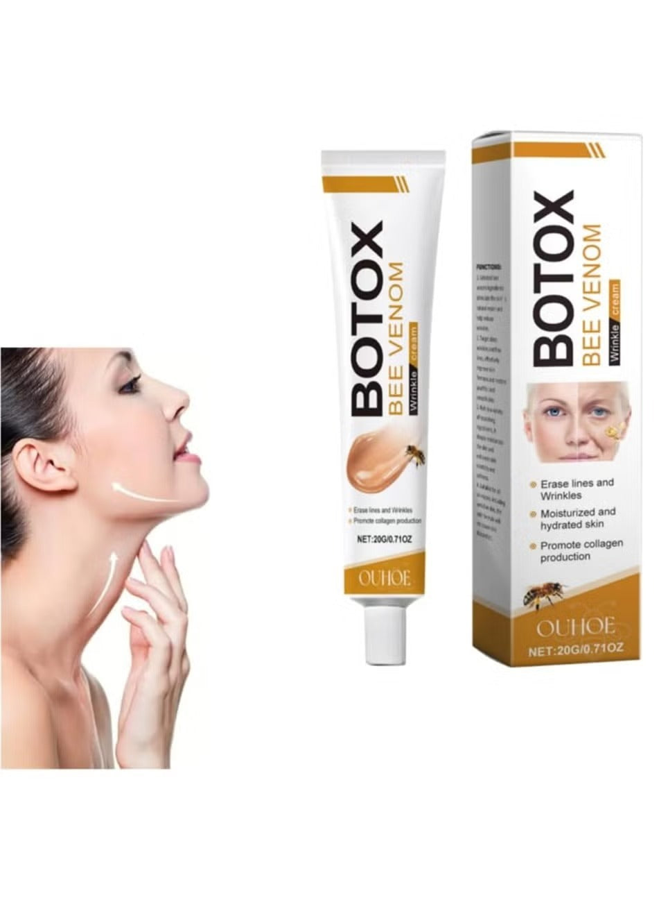 Botox Bee Venom Wrinkle Cream | Anti?Aging Moisturizer | Collagen Boost | Reduce Wrinkles & Fine Lines 20gm