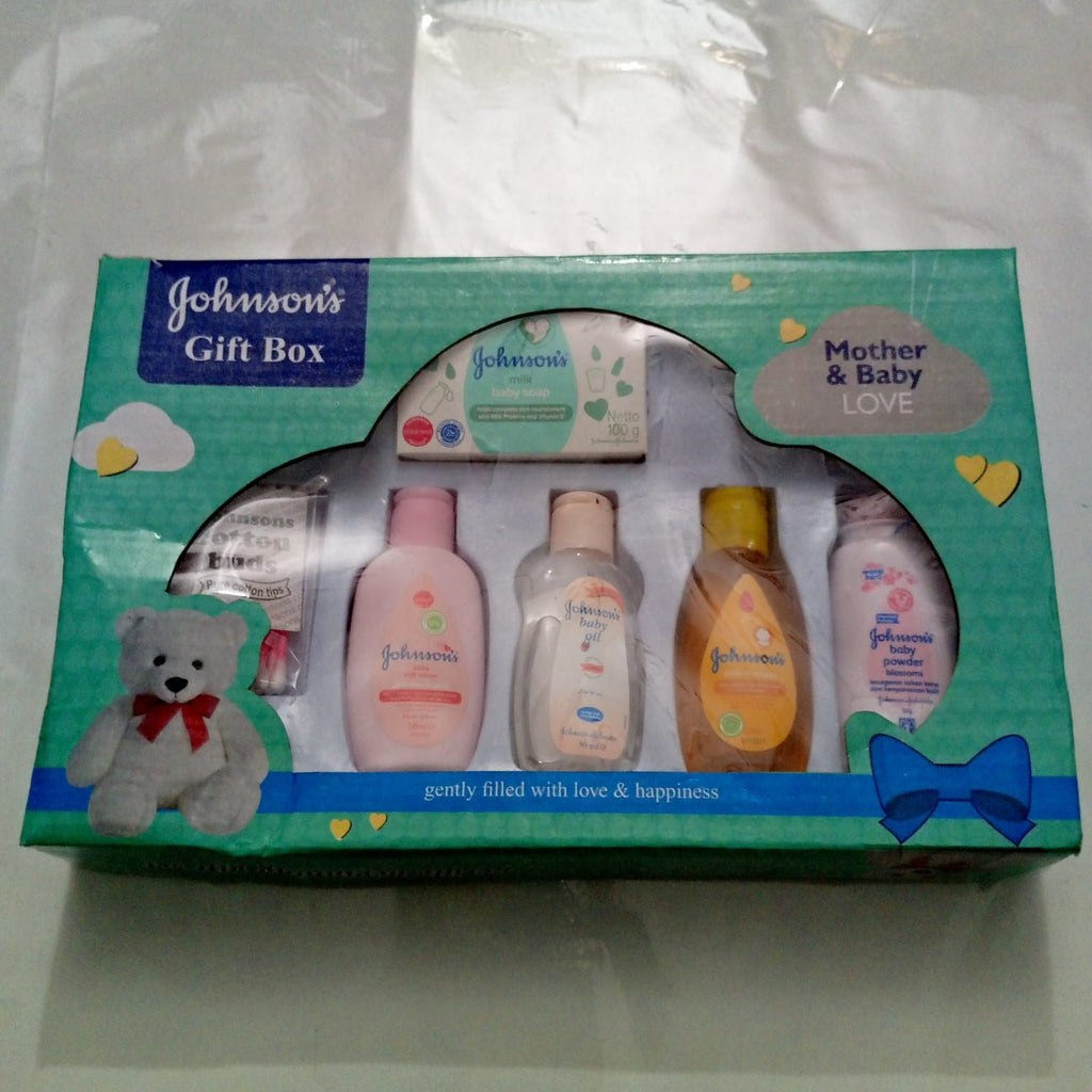 johnson gift box mother and baby love gently filled with love & happiness