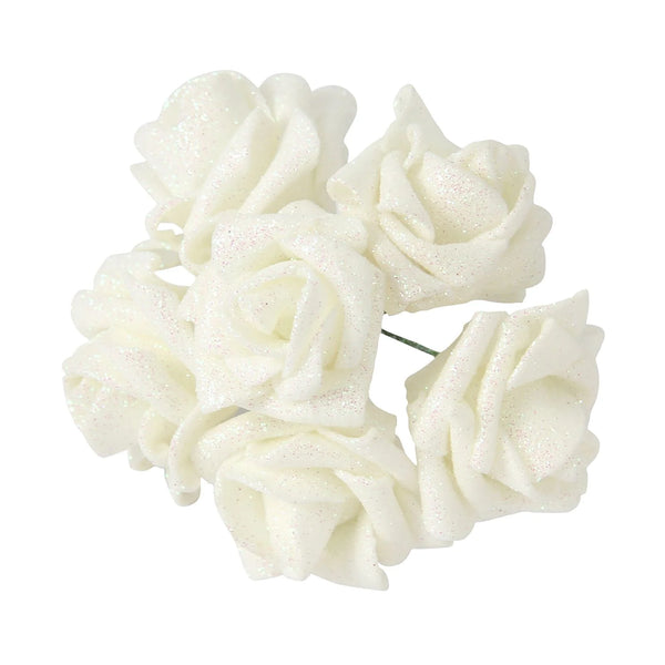 Golden glitter flower hair juda pin for girls and women , Baalo ki juda pin party ke liye shadi ke liye Gajra/Floral Hair Accessories