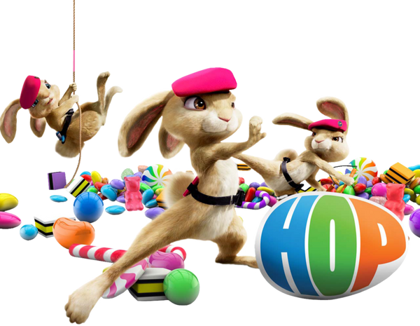 Female Bunny From Hop wall sticker