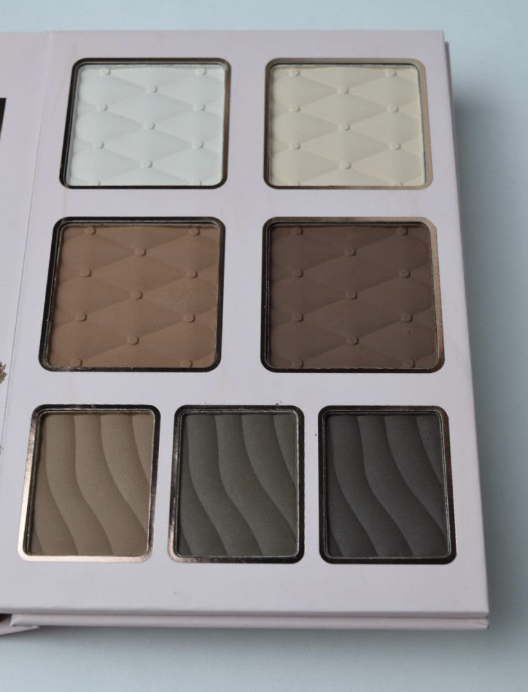 Uratm beauty 4 in 1 Professional Makeup Book Palette – All-in-One Eyeshadow, Eyebrow Powder, Concealer, Blusher &amp; Highlighter Kit