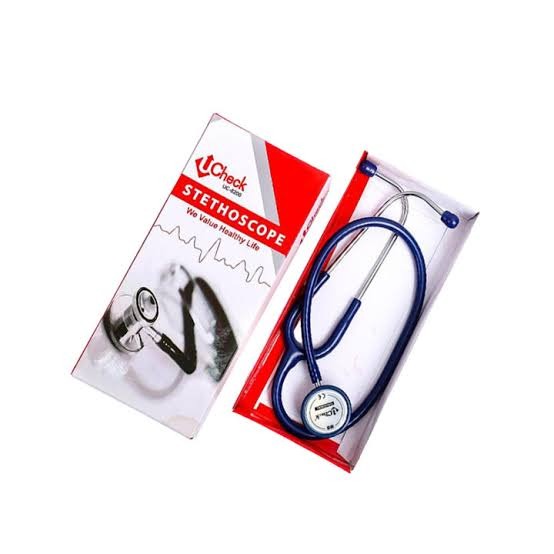 Ucheck Original Dual Head Stethoscope – Professional Double-Sided Stethoscope for Doctors, Nurses & Medical Students