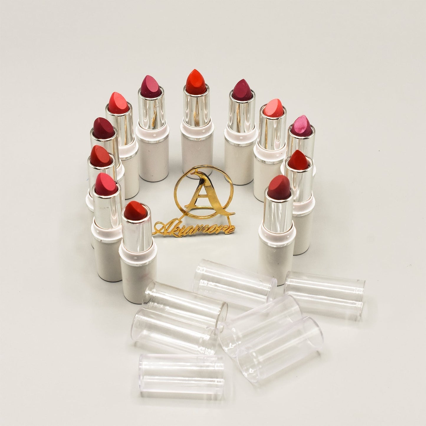 Miss Rose Matte Lipstick Set Pack of 12, Long Lasting Lip Color Shades for Women