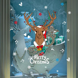 New Year Christmas Decoration Deer Wall StickerXl 827