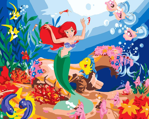 NC1364 Paint by Numbers for Adults Kids Beginner,DIY Cartoon Oil Painting ,Perfect for Home Wall Decoration