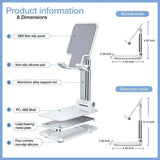 Flexible Mobile Holder, Universal Adjustable Phone Stand for Desk, Table, Bed & Office Use moblie