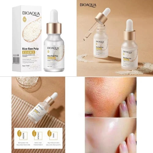 BIOAQUA Rice Serum natural moisturizing anti aging skin care face 15ml NO.