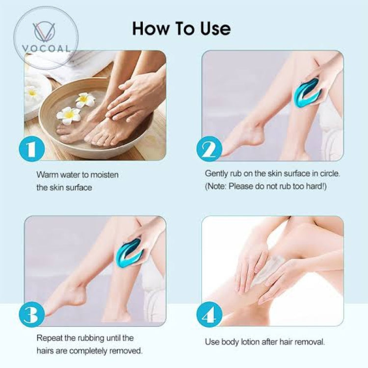 Facial Beauty - Painless Exfoliation Hair Removal