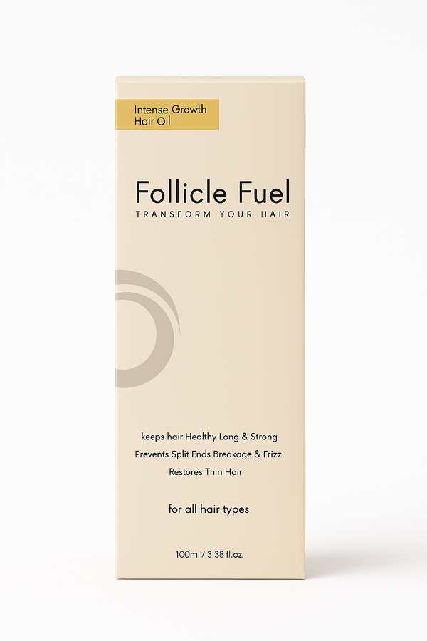 Follicle Fuel Intense Growth Hair Oil – Strengthens Roots, Reduces Hair Fall & Promotes Fast, Healthy Hair Growth for Men & Women 100ml