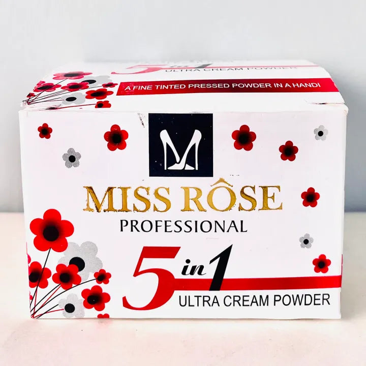 Miss Rose Branded Face powder 5 in 1 New  mspmsez5c-f