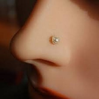 Pearl Nose Pin Designs - 9 Beautiful and Trendy Collection