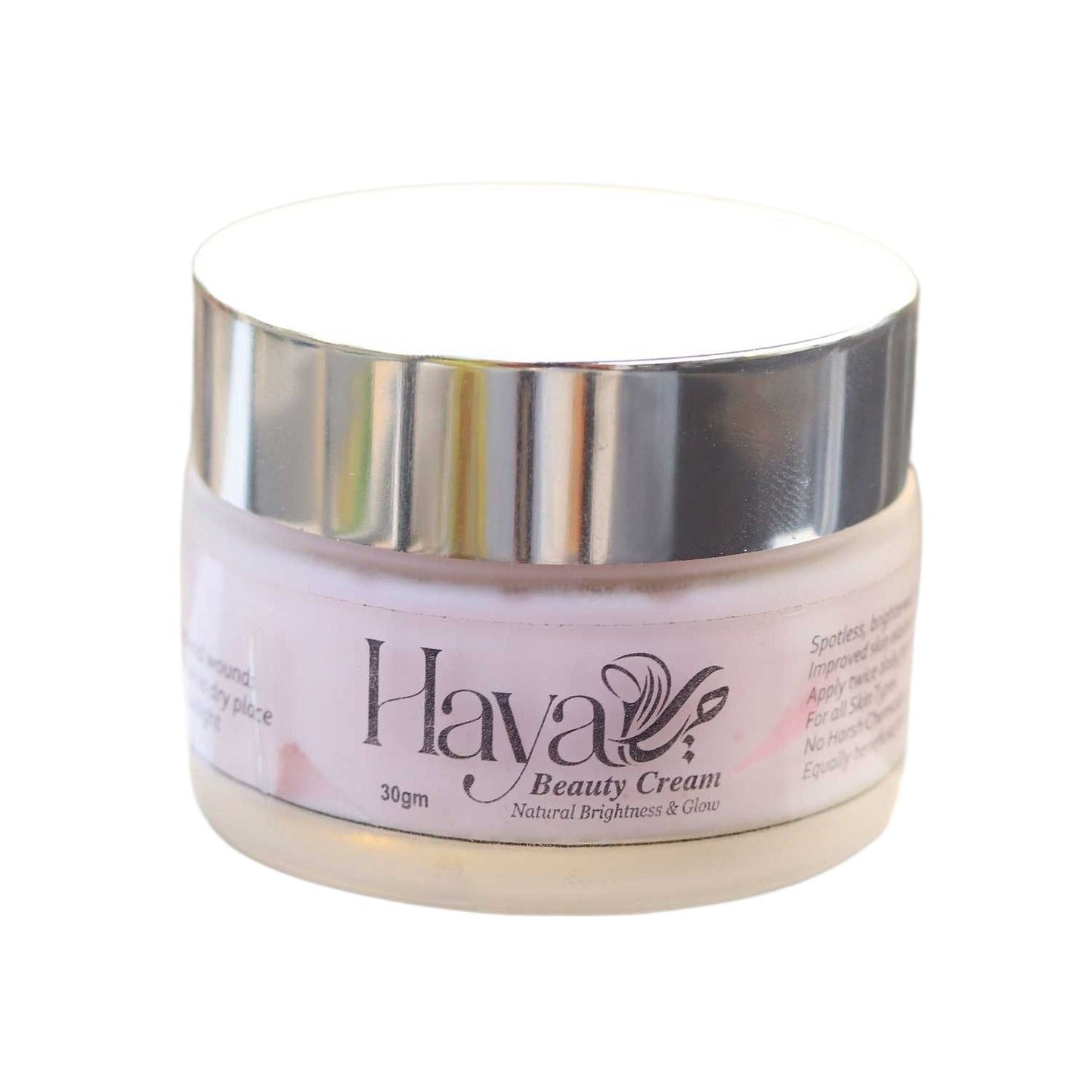 Haya Beauty Cream Natural Brightness &amp; Glow Beauty Cream White &amp; Glowing Face Cream 30mg