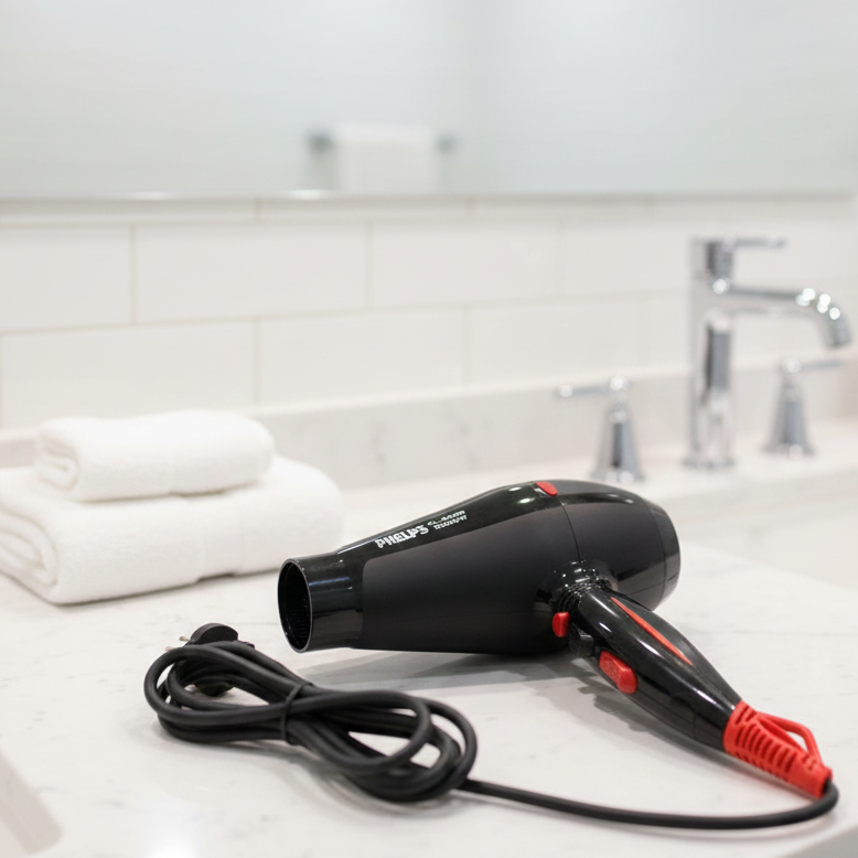 Phelps Hair Dryer Model PL 5508 Compact Build Perfect Choice For Daily Hair Styling Needs