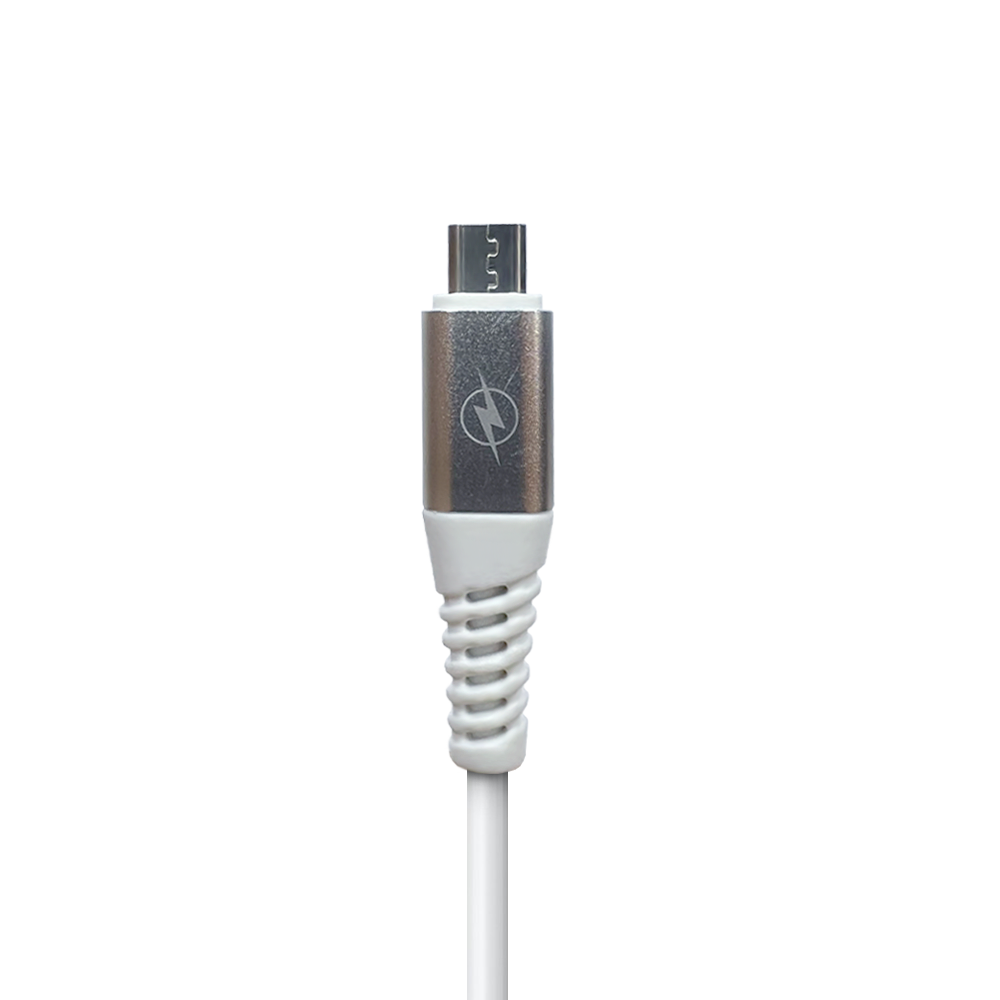 VIZO V14 Fast Charger 2.8A With Copper Connector | Android Mobile Phone Charging Adapter with Usb Data cable
