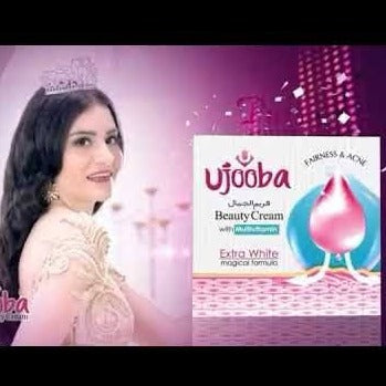 Ujooba Beauty Cream With Multivitamin,Extra whitening Magical Formula Fairness & Acne.