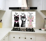 Kitchen Oil Proof Wall Sticker Heat Resistant Waterproof Self Adhesive Backsplash Cover for Kitchen Wall Protection