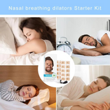 Sleep-Co Magnetic Nose Strips | Next-Gen Nasal Dilator Starter Kit For Easy Breathing, Anti-Snoring Relief, And Comfortable Sleep (4 Pcs Magnetic Nose Clips)