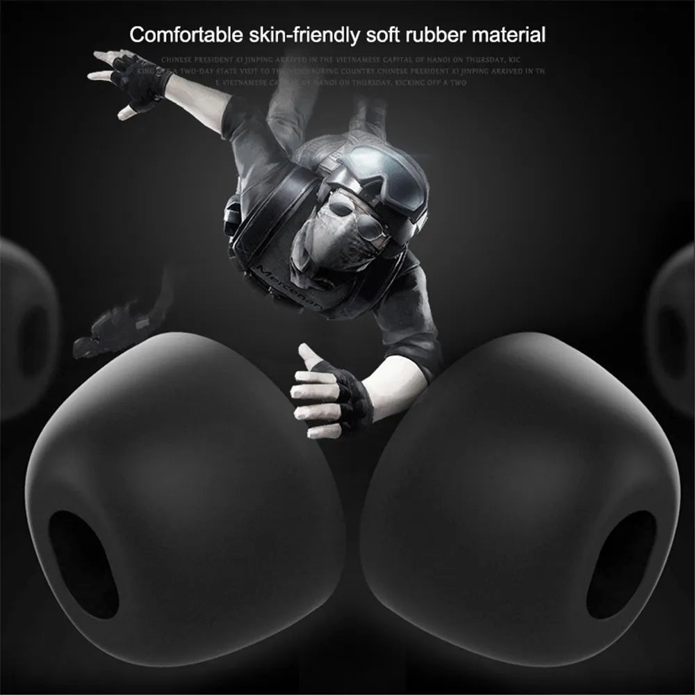 Ouve (3.5mm)  Gaming Headset For Pubg Ps5 Csgo Games Wired Earphone Microphone Volume Control In-Ear Headphone For Pc Gamer