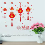 Chinese New Year Wall Stickers - Bedroom & Living Room Decorative Decals