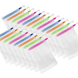 Soap Drain Net Pouch For Easy Lather, Quick Drying And Long-Lasting Soap Use | Reusable Mesh Soap Saver Bag For Bathroom (Random Color)