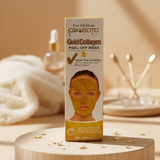 Qiansoto Gold Collagen Peel-Off Facial Mask – Anti-Aging & Skin Brightening Treatment (100ml)