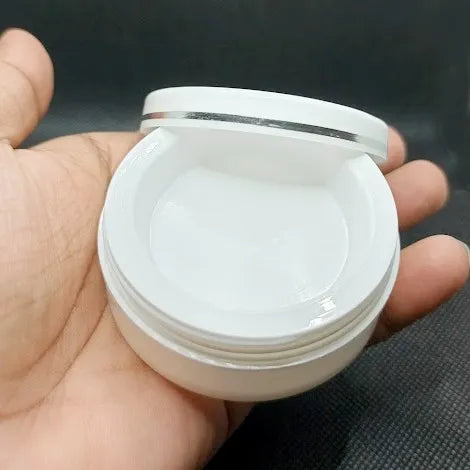 Empty Cosmetic Containers Cream Pot Jar Refillable Plastic 18 Gram