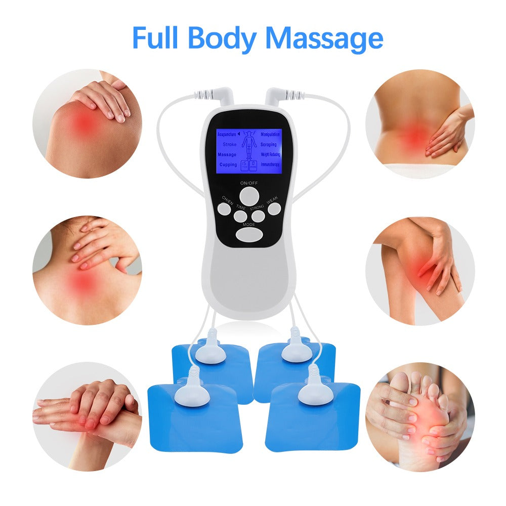 Digital Therapy Machine BLD-610 – Multifunctional Electric Pulse Massager for Pain Relief, Acupuncture, Muscle Relaxation & Body Massage