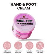 Hand &amp; Foot Care Cream – Deep Moisturizing and Nourishing Formula for Dry, Sensitive Skin Protection and Softness (50 gram)