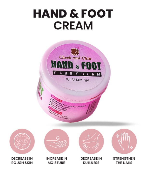 Hand &amp; Foot Care Cream – Deep Moisturizing and Nourishing Formula for Dry, Sensitive Skin Protection and Softness