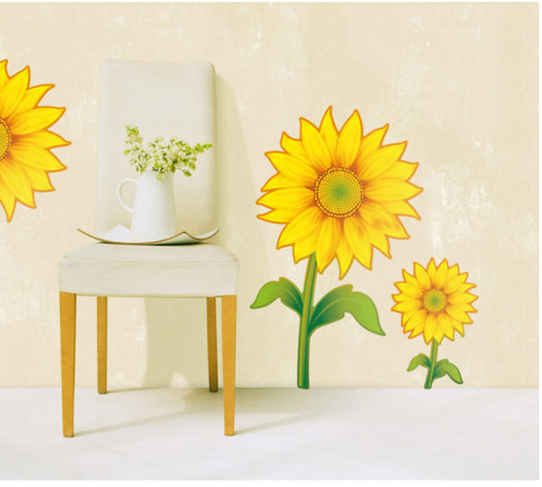 Sunflowers Stiker Dinding / Wall Sticker Ay125a