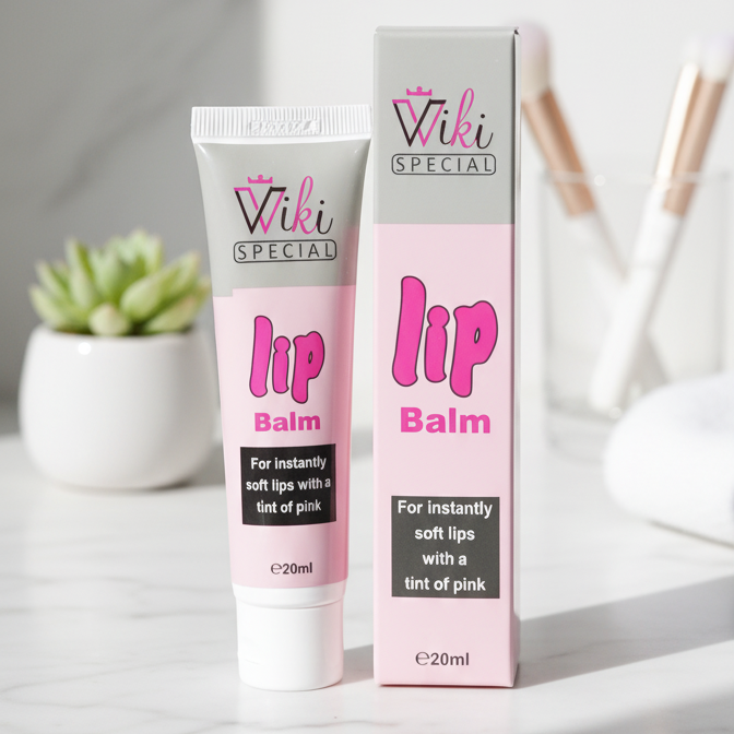 Wiki Special Natural Pink Lip Balm – Instant Softness, Long-Lasting Moisture & Nourishing Lip Care