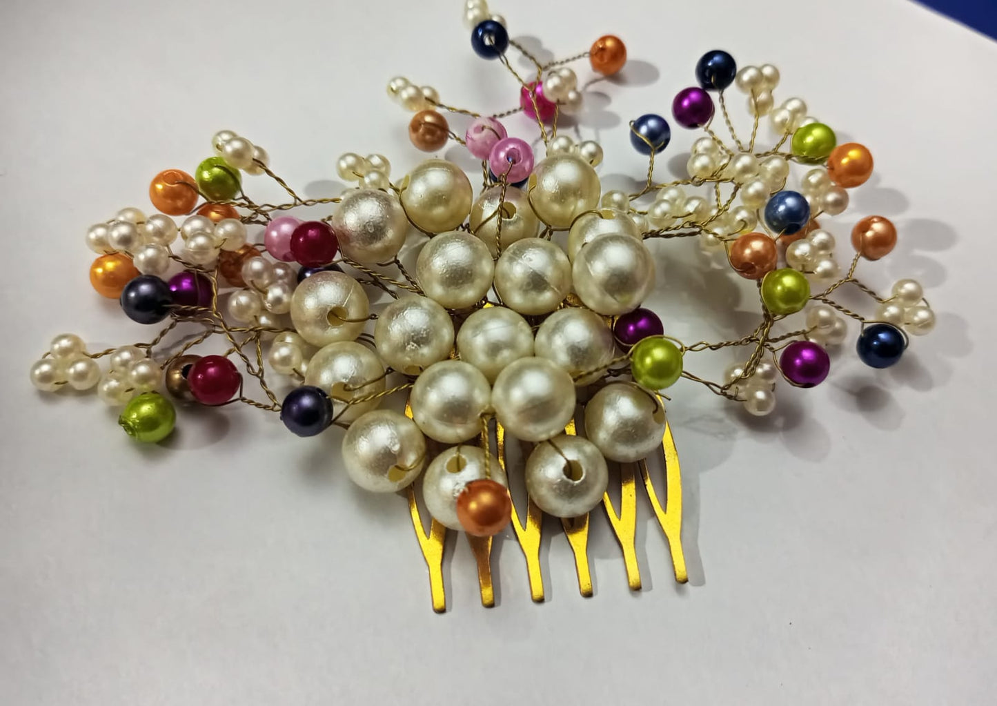 Crystal Hair Combs Tiaras Rhinestone Pearl Bridal Hair Comb Headpiece Women Hair Jewelry Wedding Hair Accessories for Bride cpfrpdc5k-1