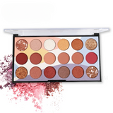 Mocallure Professional 18-Color Glitter Eyeshadow Palette – Bold, Shimmering Shades for Every Look