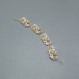 Stylish Flashing  Pearl Bridal Hair Clip Accessories Jewelry Wedding Elegant Crystal Bride Hair Comb Headwea