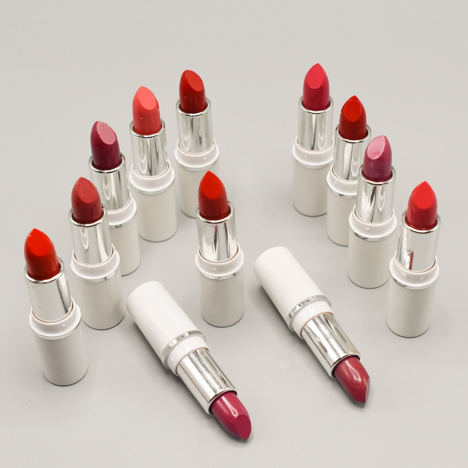 Miss Rose Matte Lipstick Set Pack of 12, Long Lasting Lip Color Shades for Women