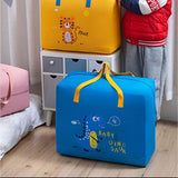 Adorable Baby Dinosaur-Themed Cloth Organizer and Storage Handbag – Portable, Lightweight, and Multi-Functional Nursery Storage Solution for Baby Essentials, Toys, Diapers, and Clothes - Random Color