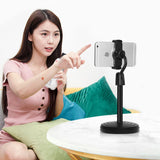 Multifunction Mobile Tripod Stand Mini Tripod Stand Mobile Holder Adjustable Height &amp; Angle Phone Holder