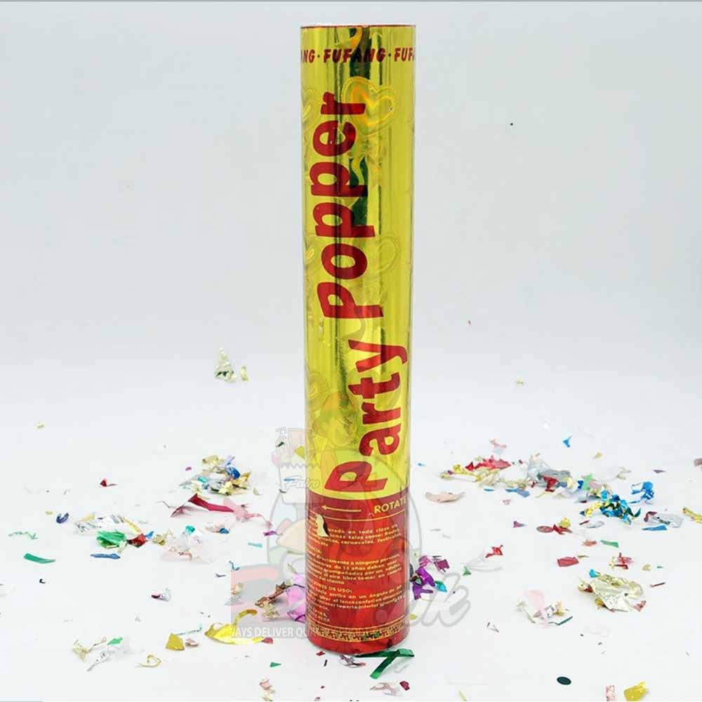 Birthday Party Popper | Rose Party Popper | 20 cm | Perfect for Birthdays, Anniversaries & New Year Celebrations (20CM)