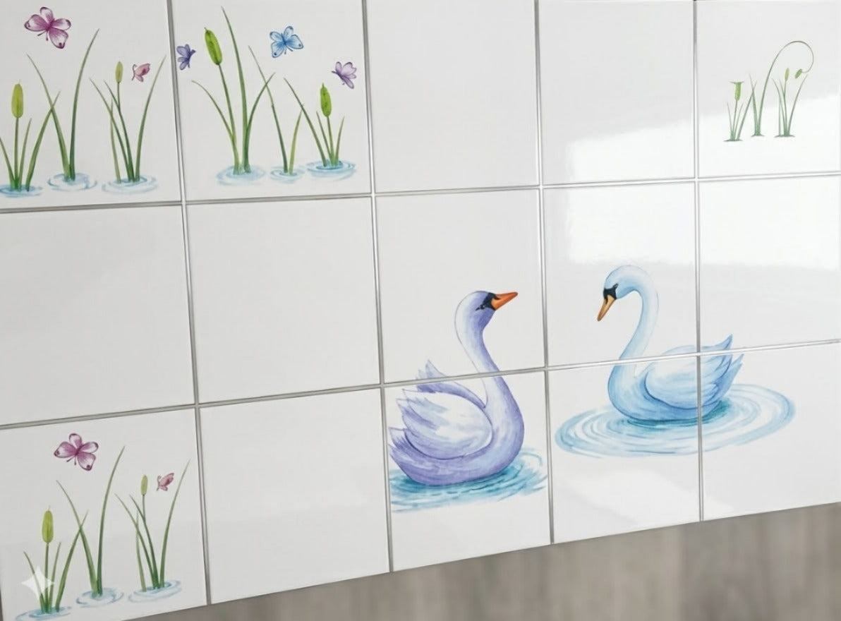 Kitchen Oil Proof Wall Sticker Heat Resistant Waterproof Self Adhesive Backsplash Cover for Kitchen Wall Protection