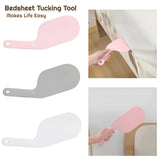 Bed Sheet Tucker Tool Tucking Paddle for Bed | Bedsheet Change Making Easier | Plastic Durable Sheet Change Helper ( Random color )