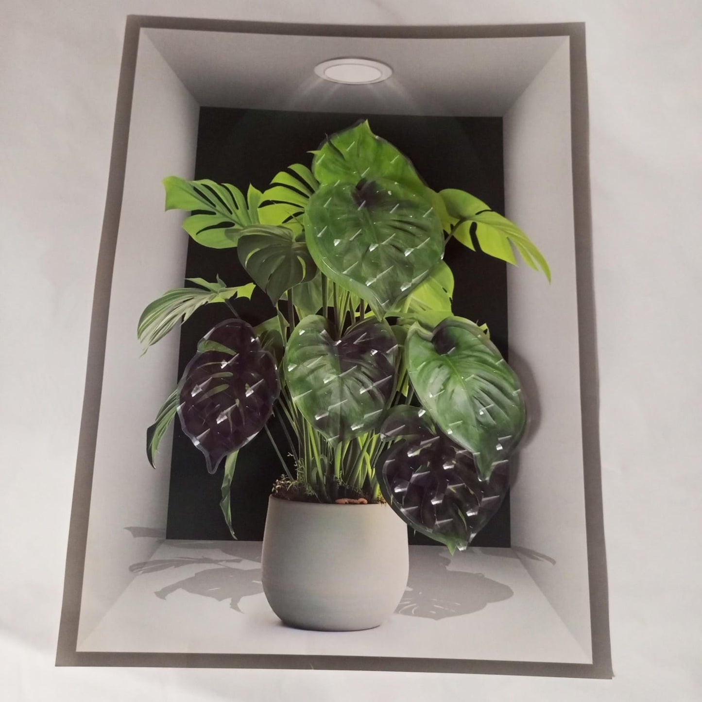 3D Aweosome flower Chinese Style Flower Classical Vase Wall Sticker