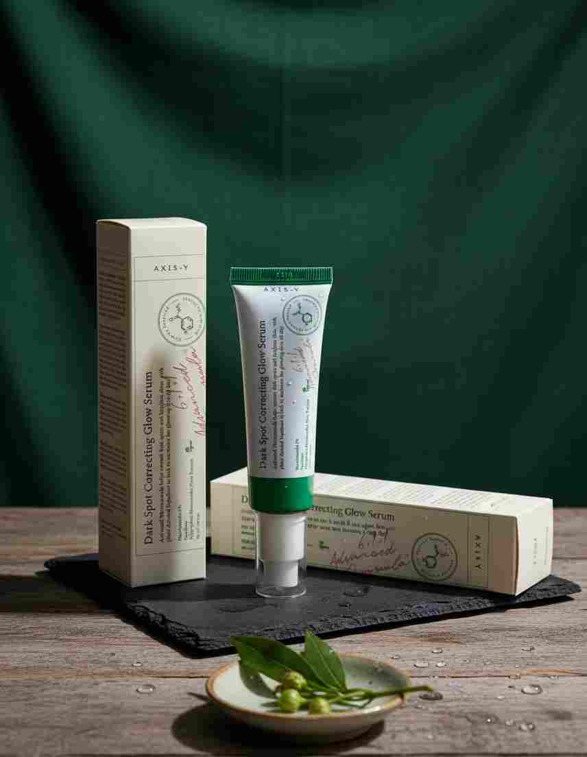 AXIS-Y Dark Spot Correcting Glow Serum – Niacinamide Brightening Treatment for Fading Hyperpigmentation, Hydrating & Evening Skin Tone