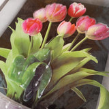 3D Aweosome flower Chinese Style Flower Classical Vase Wall Sticker