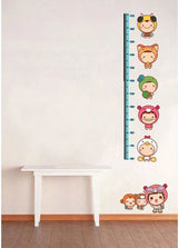 Home Removable Cartoon Height Chart Measure Decal Wall Sticker DIY size 50x70 xy8062