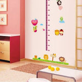 Height chart for children, wall sticker for girls and boys size 50x70 ay760