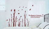 2024 New 3D Plant Removable  PVC Wall Stickers Home Decor Sticker