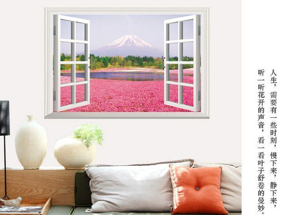 Ay9234a Wall Sticker Bedroom Wall Sticker Background Wall Inspiration Art As Description