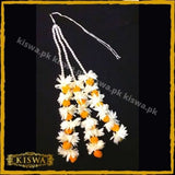 Three-layered Artificial Hair Gajra